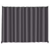 VEVOR Room Divider, Portable Panel Room Divider with Wheels Curtain Divider Stand, Freestanding Room Divider Privacy Screen for Office, Bedroom