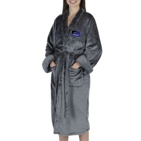[Personalization Only] Ravens - Official NFL Personalized Snipe Robe (Charcoal, S/M)