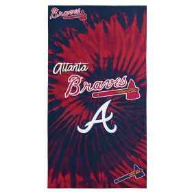 Atlanta Braves MLB Psychedelic Beach Towel 30 x 60 inches
