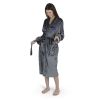 [Personalization Only] Ravens - Official NFL Personalized Snipe Robe (Charcoal, S/M)